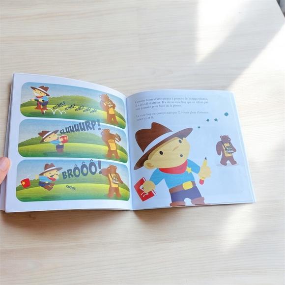 3/$22 Scholastic Le cow-boy tapageur 2011 French Edition Soft Cover Kids Book - Picture 6 of 7